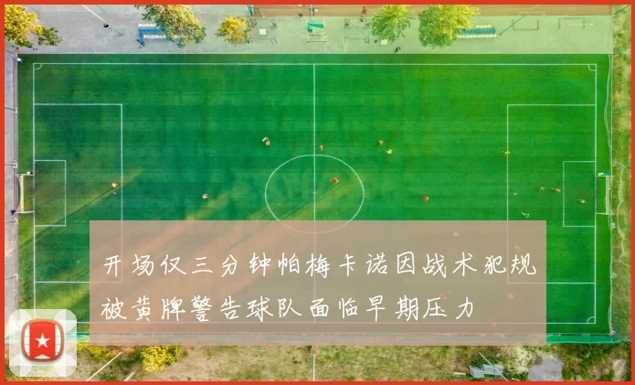 开场仅三分钟帕梅卡诺因战术犯规被黄牌警告球队面临早期压力